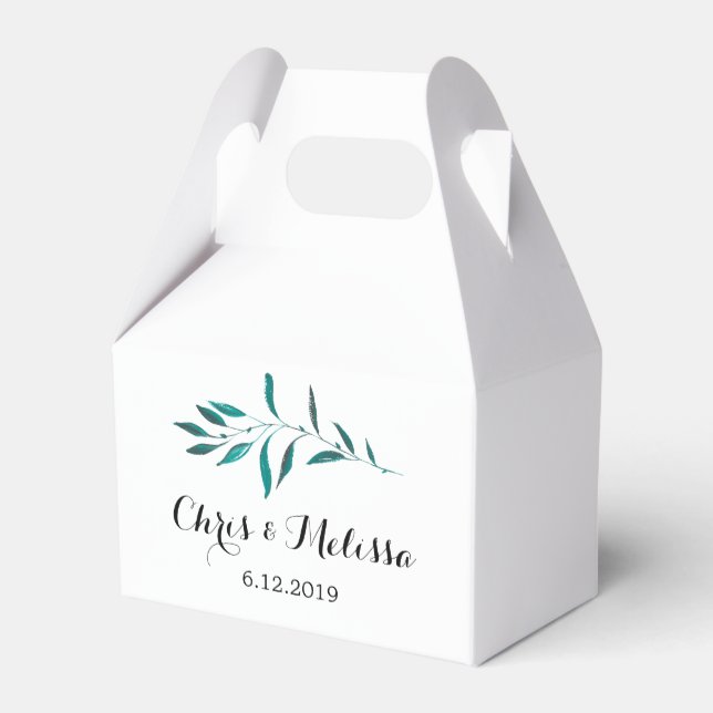 Para Regalos Caja de favoritas de la vegetación - Favor de la b (Reverso)