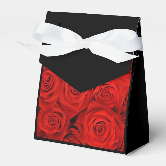 Para Regalos Caja de favoritas de partido Roses rojos (Front Side)