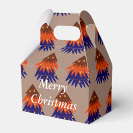 Para Regalos Caja de Favoritos - Árbol de Navidad Multicolor