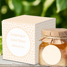 Para Regalos Caja de Favoritos Clásica de Terrazzo - Naranja Me