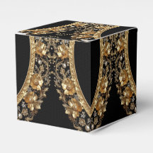 Caja de Favoritos con Marco Dorado Ornamentado