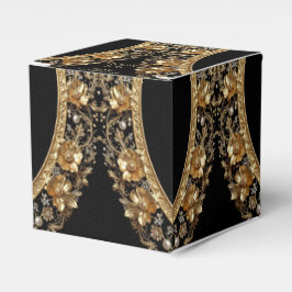 Para Regalos Caja de Favoritos con Marco Dorado Ornamentado