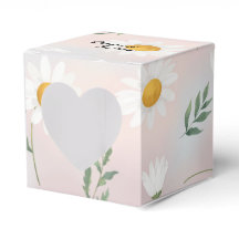 Caja de Favoritos con Patrón de Flores Daisy Estét