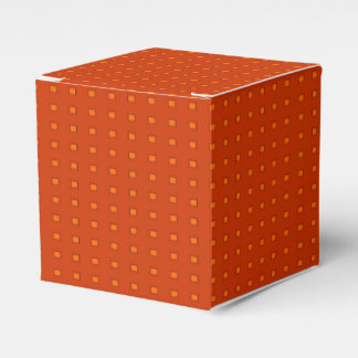 Para Regalos Caja de Favoritos con Patrón Dorado Rojo