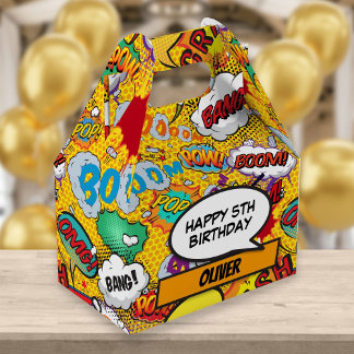 Para Regalos Caja de Favoritos de Cumpleaños de Superhéroe de C
