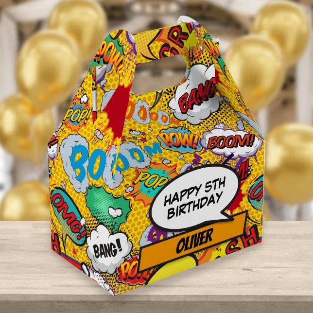 Para Regalos Caja de Favoritos de Cumpleaños de Superhéroe de C (Subido por el creador)