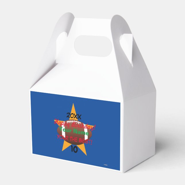 Para Regalos Caja de favoritos de cumpleaños personalizada de f (Front Side)