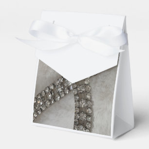 Para Regalos Caja de Favoritos de Diamantes y Pelaje Falso