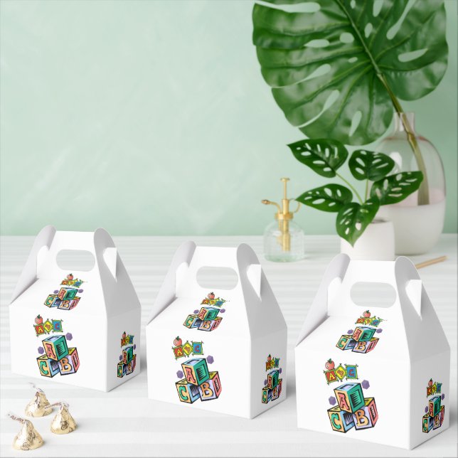 Para Regalos Caja de Favoritos de Gable ABC's (Múltiple)