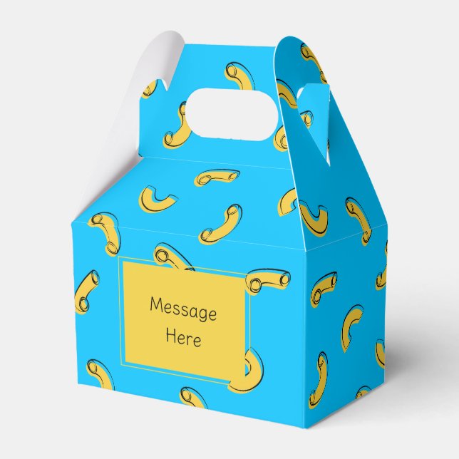 Para Regalos Caja de Favoritos de Macarrones con Queso (Front Side)