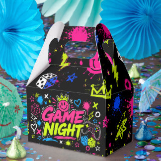 Para Regalos Caja de Favoritos de Noche de Juegos con Grafiti d