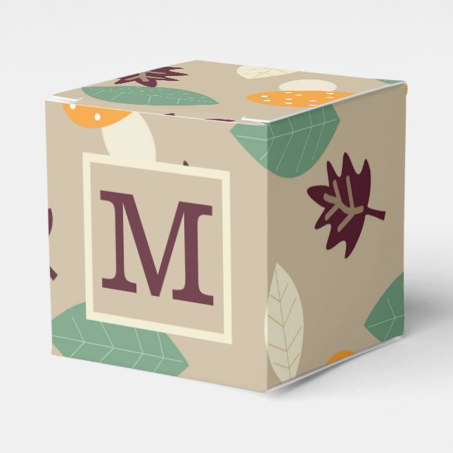 Para Regalos Caja de Favoritos de Otoño Personalizada (Costado Anverso)