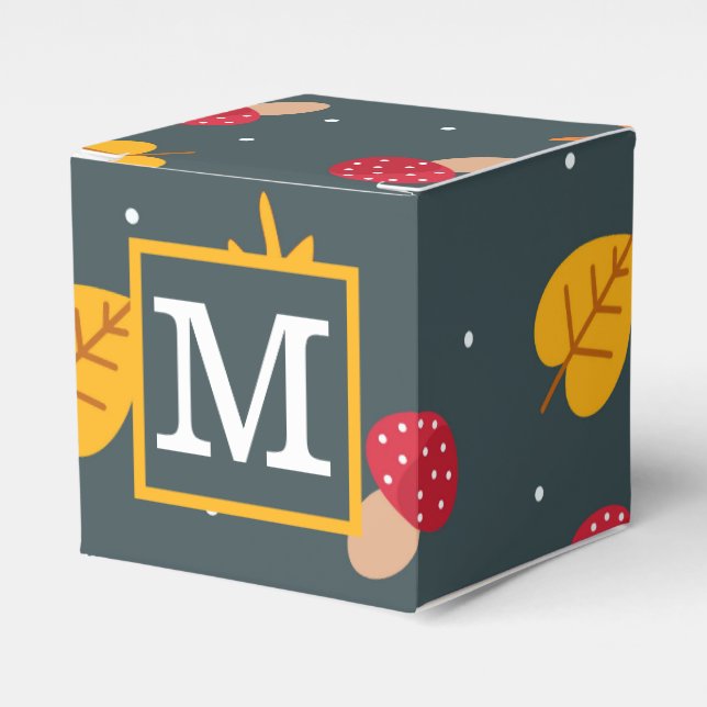 Para Regalos Caja de Favoritos de Otoño Personalizada (Costado Anverso)