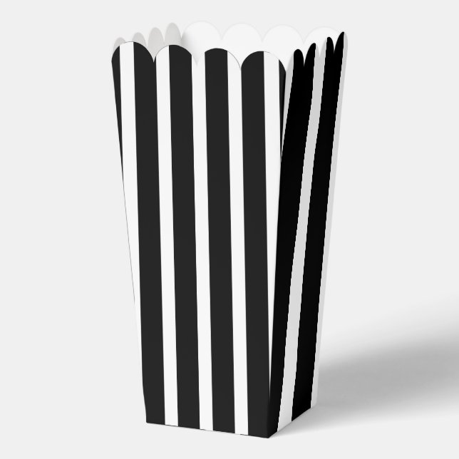 Para Regalos Caja de Favoritos de palomitas a rayas (Reverso )