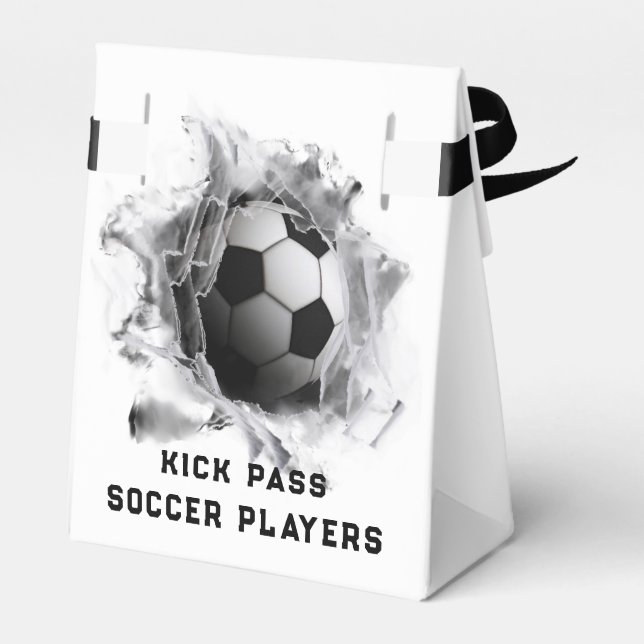 Para Regalos Caja de favoritos de partido de equipo de fútbol (Reverso)