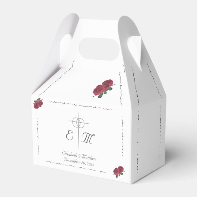 Para Regalos Caja de favoritos de Rosas finos (Front Side)
