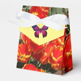 Para Regalos Caja de favoritos de tulipanes rojos de primavera