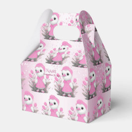 Para Regalos Caja de favoritos del pato rosa