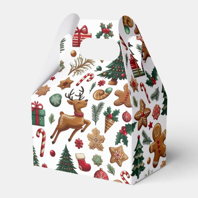 Para Regalos Caja de Favoritos Divertida de Navidad (Front Side)