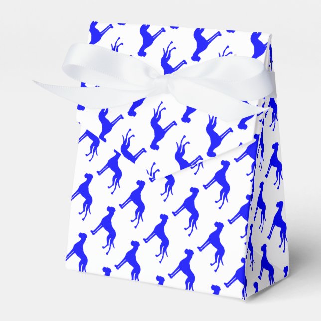 Para Regalos Caja de Gran Danés Azul (Front Side)