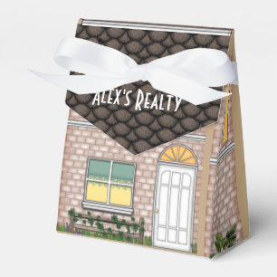 Para Regalos Caja de la invitación de la forma del hogar de la