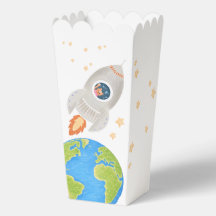 Caja de palomitas de espacio