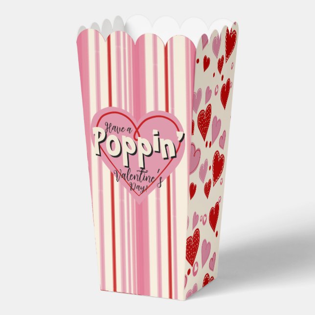 Para Regalos Caja de palomitas de San Valentín de Poppin (Reverso )
