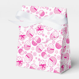 Para Regalos Caja de Pascua feliz patrón de huevo de Pascua ros