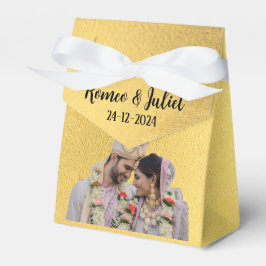 Para Regalos Caja de Personalizado boda con cinta de opciones