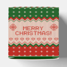 Caja de regalo "CHRISTMAS KNIT"