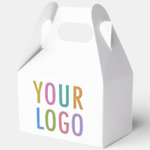 Caja de regalo con alero personalizada con logotip