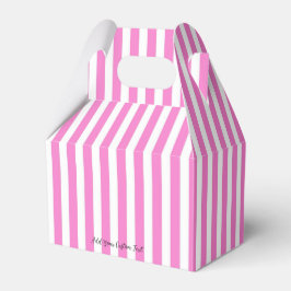 Para Regalos Caja de regalo con patrón rosa y texto personaliza