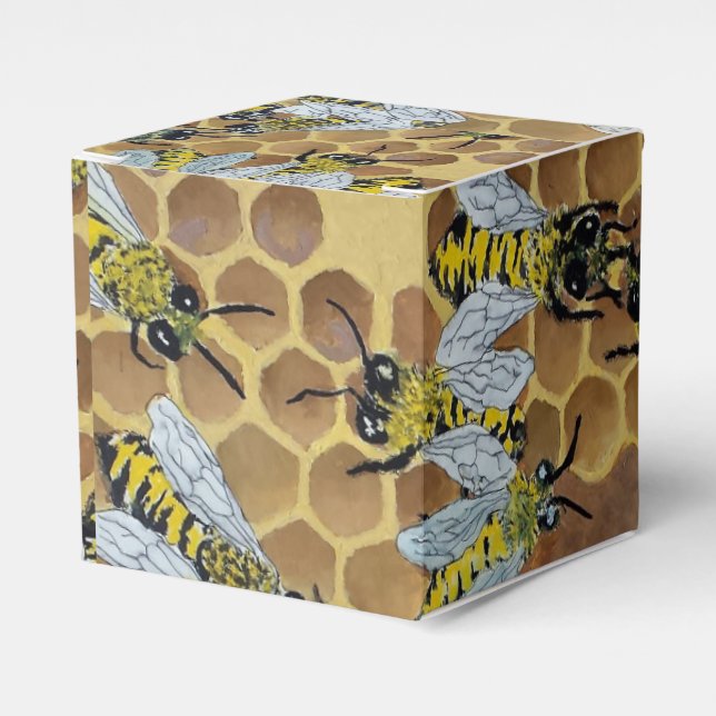 Para Regalos caja de regalo de abejas (Costado Anverso)