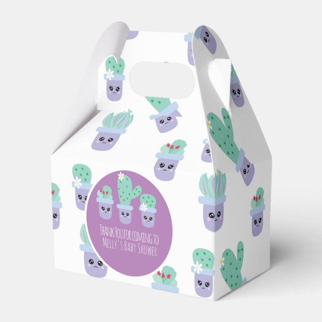 Para Regalos Caja de regalo de agradecimiento con patrón de cac (Front Side)