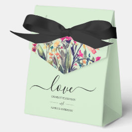 Para Regalos Caja de Regalo de Amor Verde Menta Floral