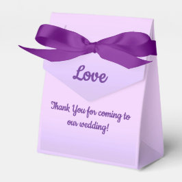 Para Regalos Caja de regalo de boda de lavanda rosa