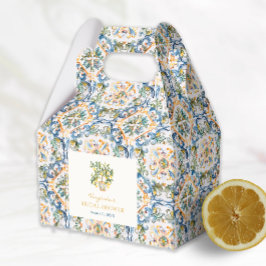 Para Regalos Caja de regalo de boda italiana