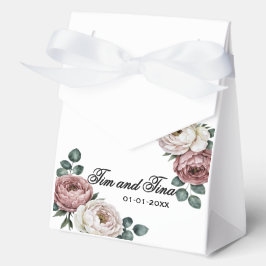 Para Regalos Caja de regalo de boda Rosa Floral