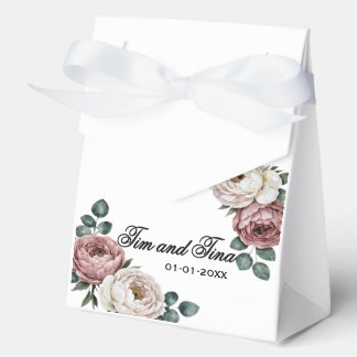 Para Regalos Caja de regalo de boda Rosa Floral