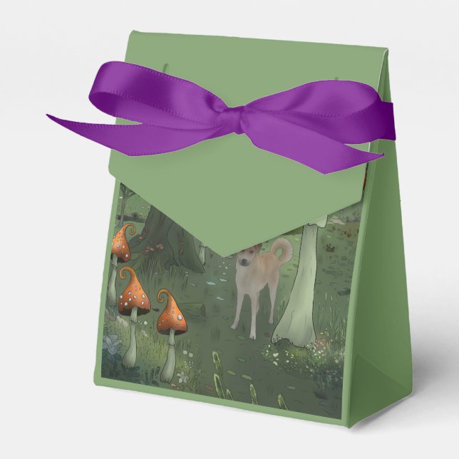 Para Regalos Caja de regalo de bosque de hongo (Front Side)