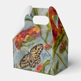 Para Regalos Caja de regalo de cumpleaños de mariposa dulce par