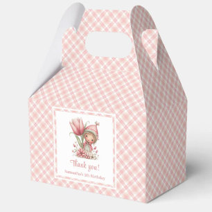 Para Regalos Caja de regalo de cumpleaños mágica con flores ros