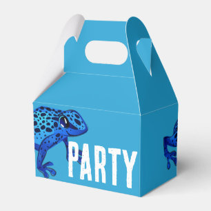 Para Regalos Caja de regalo de Dart Frog con veneno azul