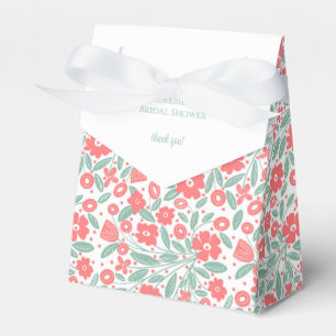 Para Regalos Caja de regalo de desposorio con patrón de flores 