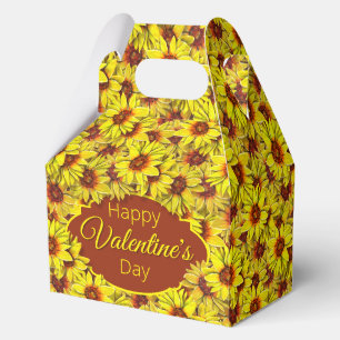 Para Regalos Caja de regalo de favor de girasol