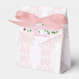 Para Regalos Caja de regalo de felicitación de mármol rosa