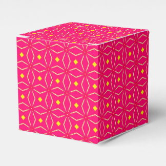 Para Regalos Caja de regalo de fiesta con estampado geométrico
