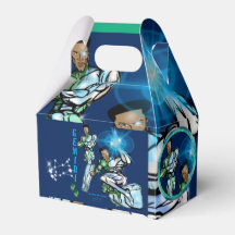 Caja de regalo de fiesta con tema Gemini