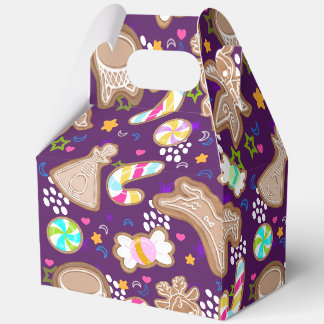 Para Regalos Caja de regalo de galletas de jengibre nativo amer