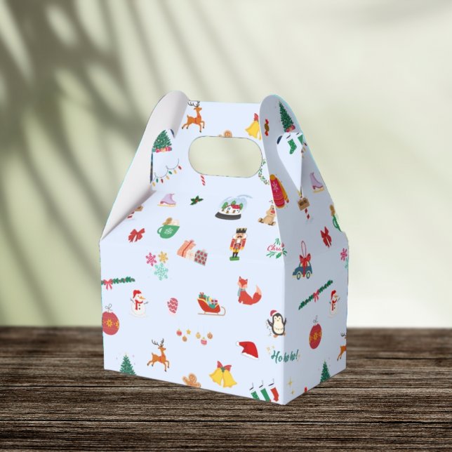 Para Regalos Caja de regalo de ilustraciones de Navidades lindo (Subido por el creador)